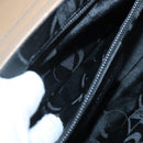 Salvatore Ferragamo Vala Shoulder Bag Leather Brown Silver Auth 141757-20