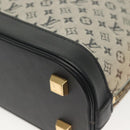 LOUIS VUITTON Monogram Mini Alma Haut Hand Bag Blue M92202 LV Auth 141760-11