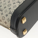 LOUIS VUITTON Monogram Mini Alma Haut Hand Bag Blue M92202 LV Auth 141760-12