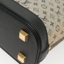 LOUIS VUITTON Monogram Mini Alma Haut Hand Bag Blue M92202 LV Auth 141760-13