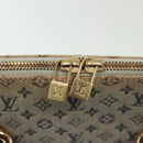 LOUIS VUITTON Monogram Mini Alma Haut Hand Bag Blue M92202 LV Auth 141760-15