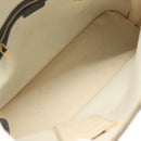 LOUIS VUITTON Monogram Mini Alma Haut Hand Bag Blue M92202 LV Auth 141760-17