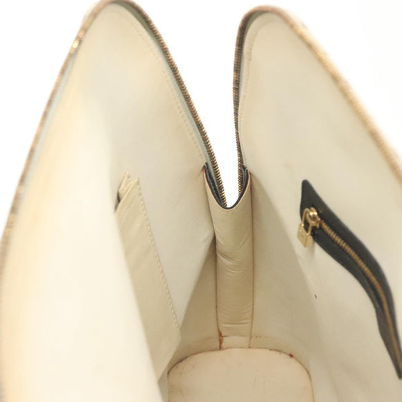 LOUIS VUITTON Monogram Mini Alma Haut Hand Bag Blue M92202 LV Auth 141760