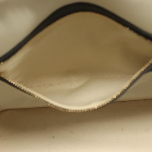 LOUIS VUITTON Monogram Mini Alma Haut Hand Bag Blue M92202 LV Auth 141760