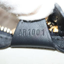 LOUIS VUITTON Monogram Mini Alma Haut Hand Bag Blue M92202 LV Auth 141760-21