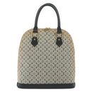 LOUIS VUITTON Monogram Mini Alma Haut Hand Bag Blue M92202 LV Auth 141760-3