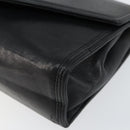 CHANEL COCO Mark Chain Shoulder Bag Lamb Skin Black Gold CC Auth 141762-10