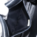 CHANEL COCO Mark Chain Shoulder Bag Lamb Skin Black Gold CC Auth 141762-20