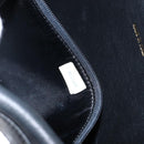 CHANEL COCO Mark Chain Shoulder Bag Lamb Skin Black Gold CC Auth 141762-21