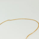 Christian Dior Honeycomb Canvas Chain Shoulder Bag PVC Beige Gold Auth 141763-14