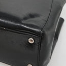 FENDI To joule Hand Bag Patent leather 2way Black Auth 141766-15