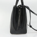 FENDI To joule Hand Bag Patent leather 2way Black Auth 141766-4