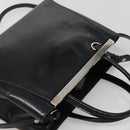 FENDI To joule Hand Bag Patent leather 2way Black Auth 141766-6