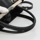 FENDI To joule Hand Bag Patent leather 2way Black Auth 141766-7