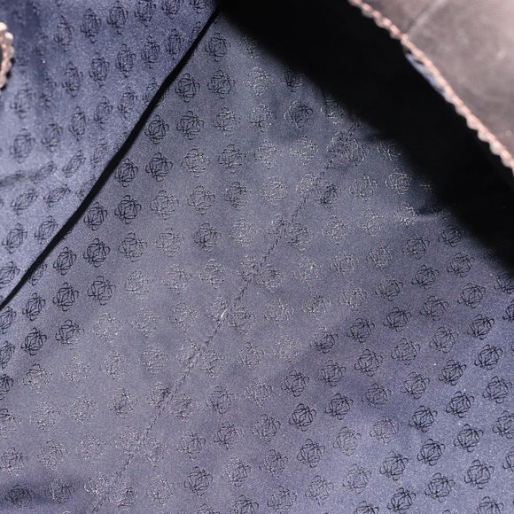 LOEWE Anagram Tote Bag Leather Bronze Auth 141772