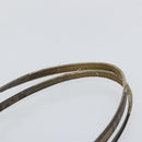 FENDI Zucca Canvas Tote Bag Black Brown Auth 141774-8