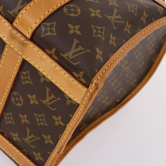 LOUIS VUITTON Monogram Sac Shan 40 Pet Carry Vintage M42024 LV Auth 141779