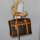 LOUIS VUITTON Monogram Sac Shan 40 Pet Carry Vintage M42024 LV Auth 141779-22