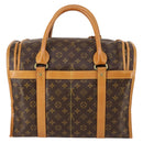 LOUIS VUITTON Monogram Sac Shan 40 Pet Carry Vintage M42024 LV Auth 141779-2