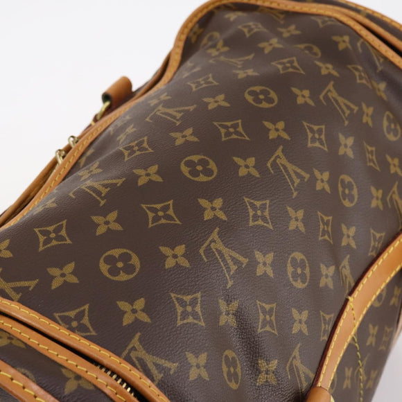LOUIS VUITTON Monogram Sac Shan 40 Pet Carry Vintage M42024 LV Auth 141779