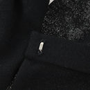 Christian Dior Wrap Skirt Wool Black Auth 141782V-11