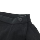 Christian Dior Wrap Skirt Wool Black Auth 141782V-6