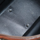 Burberrys Nova Check Boston Bag Canvas Beige Gold Auth 141783-12