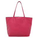 LOEWE Anagram Tote Bag Leather Pink Silver Auth 141784-13