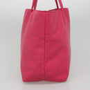 LOEWE Anagram Tote Bag Leather Pink Silver Auth 141784-3
