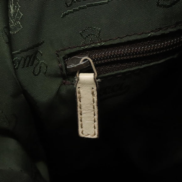 GUCCI GG Canvas Tote Bag Beige Gold 211954 Auth 141790