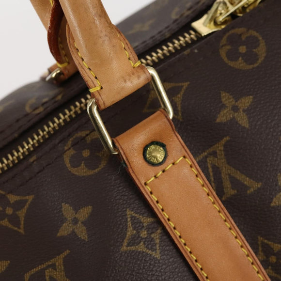 LOUIS VUITTON Monogram Keepall 45 Boston Bag M41428 LV Auth 141796