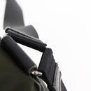 PRADA Backpack Nylon Khaki Silver Auth 141801-10