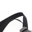 PRADA Backpack Nylon Khaki Silver Auth 141801-12