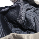 PRADA Backpack Nylon Khaki Silver Auth 141801-26