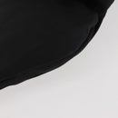 PRADA Waist bag Nylon Black Silver Auth 141803-15