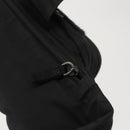 PRADA Waist bag Nylon Black Silver Auth 141803-21