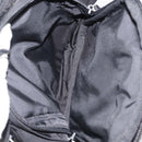 PRADA Waist bag Nylon Black Silver Auth 141803-26