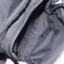 PRADA Waist bag Nylon Black Silver Auth 141803-27