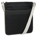 LOEWE Shoulder Bag PVC Black Silver Auth 141812-1