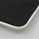 LOEWE Shoulder Bag PVC Black Silver Auth 141812-9