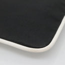 LOEWE Shoulder Bag PVC Black Silver Auth 141812-15