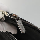LOEWE Shoulder Bag PVC Black Silver Auth 141812-10