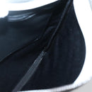 LOEWE Shoulder Bag PVC Black Silver Auth 141812-18