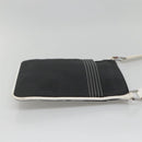 LOEWE Shoulder Bag PVC Black Silver Auth 141812-4