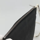 LOEWE Shoulder Bag PVC Black Silver Auth 141812-6