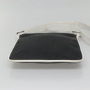 LOEWE Shoulder Bag PVC Black Silver Auth 141812-5