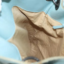 BOTTEGA VENETA Shoulder Bag Leather Light Blue 115778 Auth 141815-18