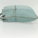 BOTTEGA VENETA Shoulder Bag Leather Light Blue 115778 Auth 141815-4