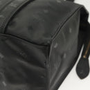 MCM Vicetos Logogram Shoulder Bag PVC Leather Black Gold Auth 141816-14