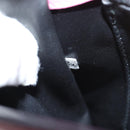 PRADA Bell Hand Bag Leather 2way Pink Gold Auth 141818M-12